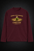 With Hardship Comes Ease – Qur’an 94:5 Premium Islamic Sweatshirt
