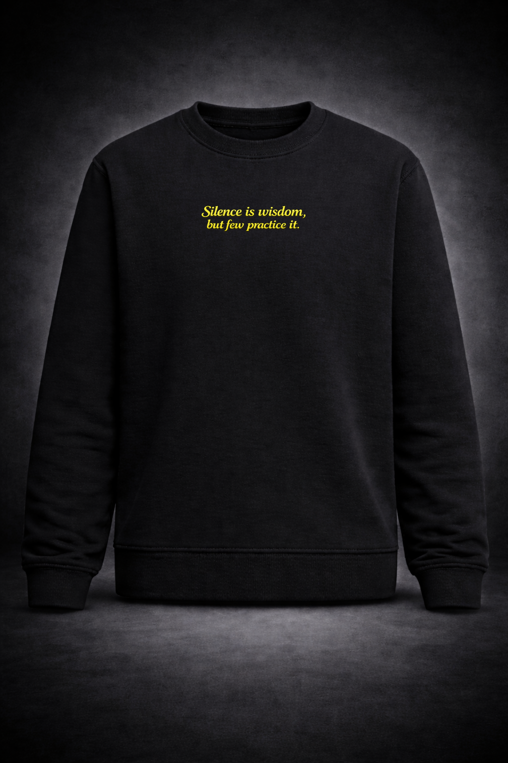 Speak Good or Remain Silent – Islamic Reminder Sweatshirt