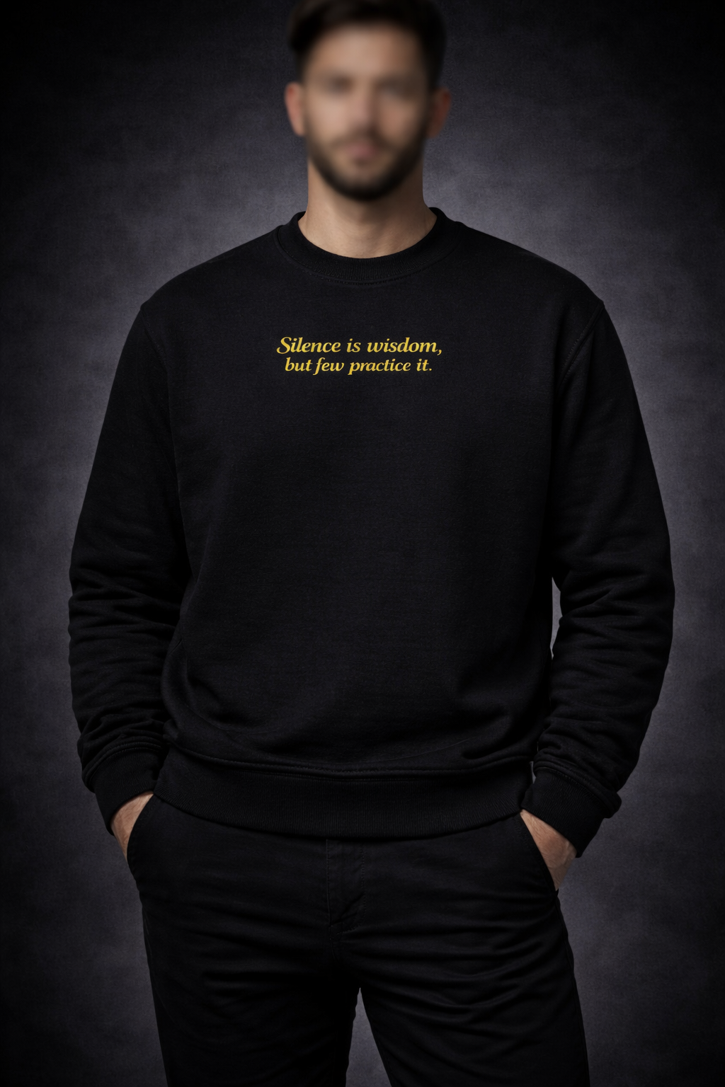 Speak Good or Remain Silent – Islamic Reminder Sweatshirt